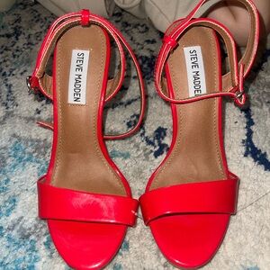 Steve Madden Red Women's Sandals